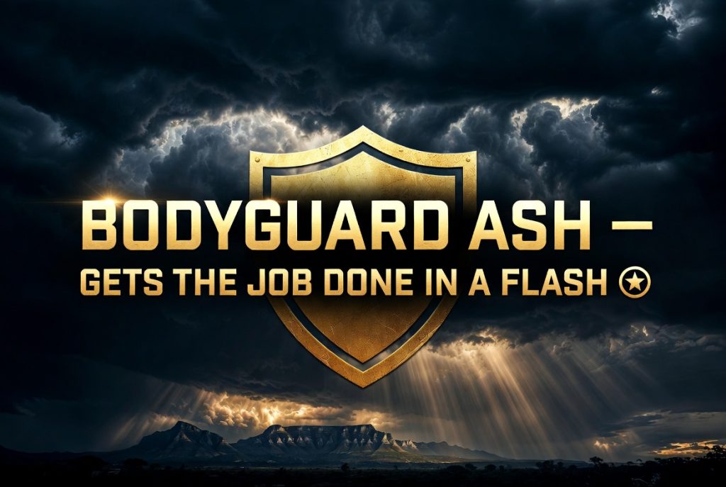 Ash Fabiani Close Protection Officer South Africa