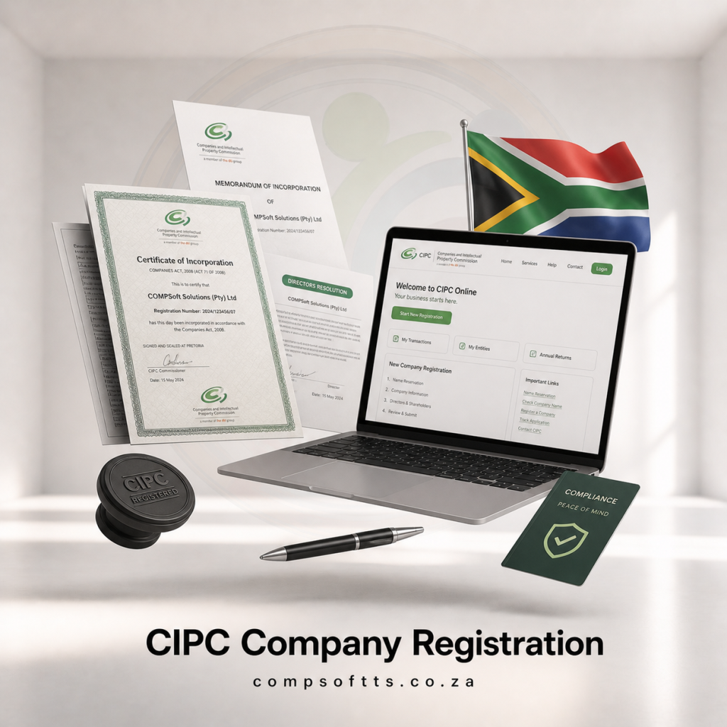 CIPC Company Registration Durban | Compsoft Solutions