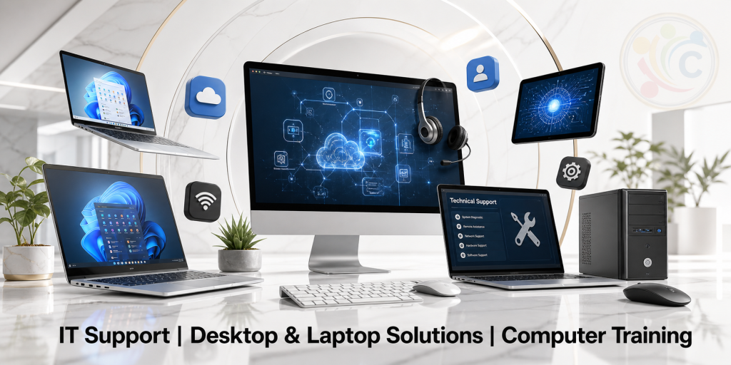 Compsoft Solutions — IT Support, Desktop & Laptop Solutions and Computer Training.